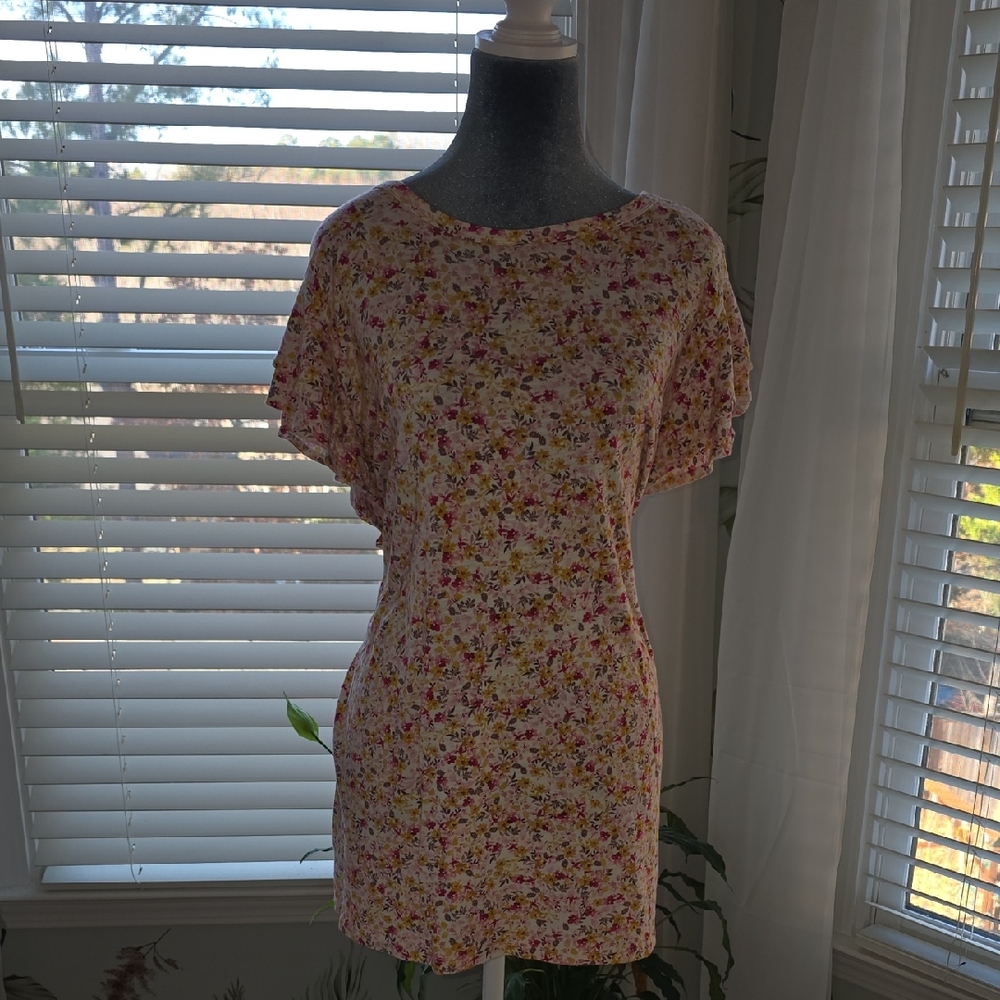 Floral Print Women's Dress